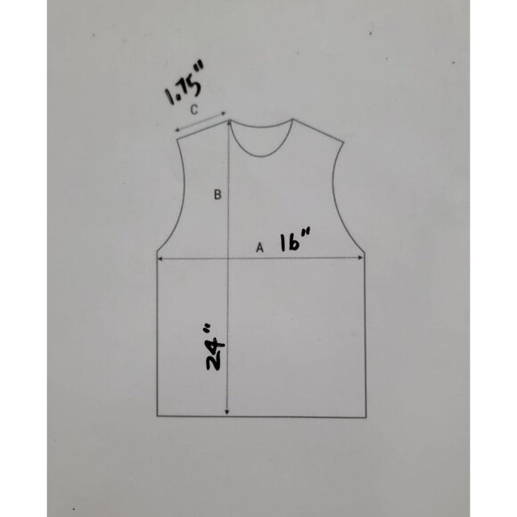 James Perse White & Grey Racerback Tank Top Women's Size 1 - Picture 5 of 5